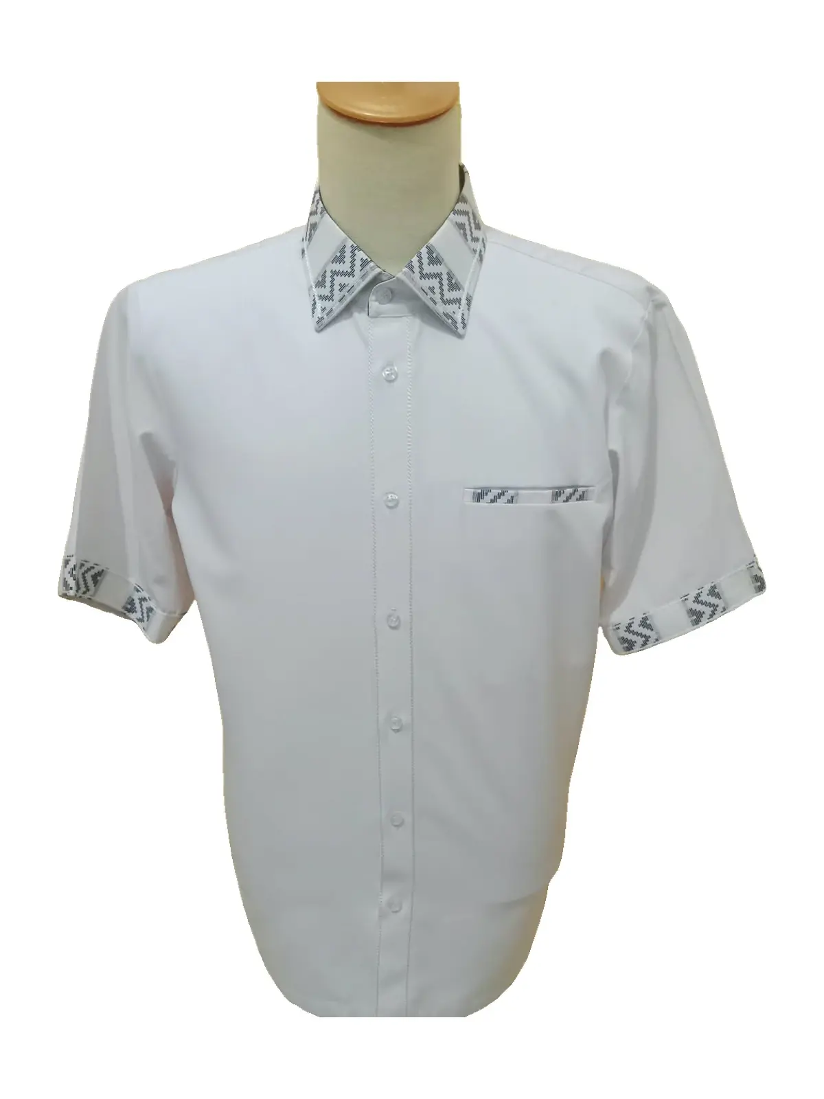 Kemeja Putih Tumpal, foto 1 dari 2