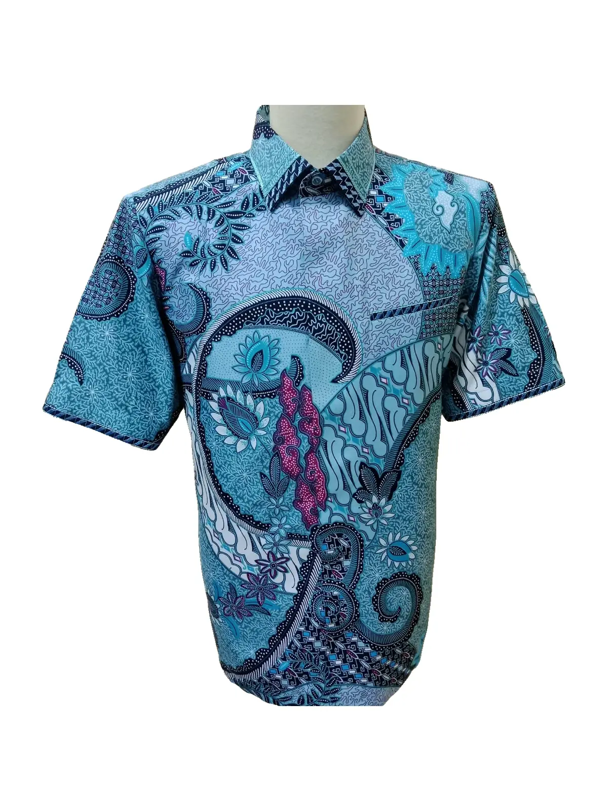 Batik Tosca Ombak, foto 1 dari 2